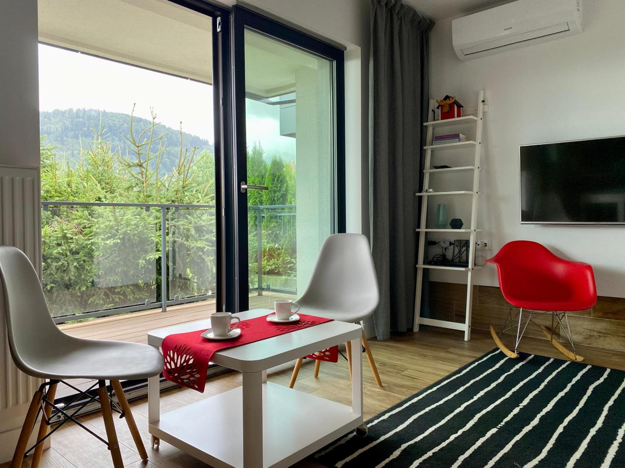 Wellness Apartamenty Zloty Widok Щирк Экстерьер фото